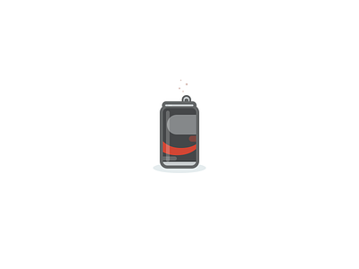 Coke Zero caffiene can coke drink icon iconography icons illustration pop soda vector