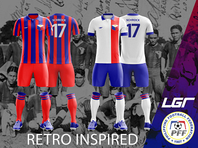 Philippines National Football Team 2020-21 Retro Inspired Kit