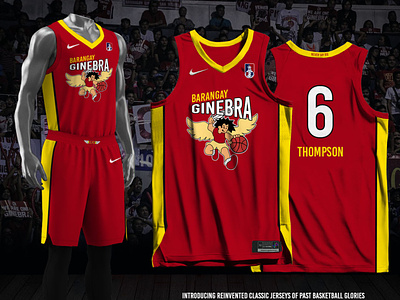 Ginebra Fauxback Jersey barangay ginebra basketball jersey ginebra san miguel jersey design sports branding