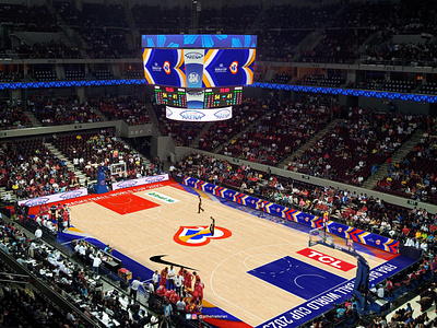 FIBA World Cup 2023 Arena Floor Design