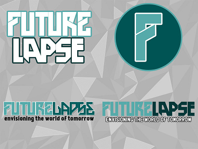 Futurelapse logo blog design blog logo branding logo design