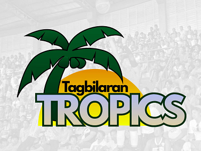 Tagbilaran Tropics basketball logo logo design sports branding sports logo