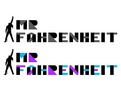 Mr. Fahrenheit (Concept Logo 1) blog design concept logo logo design