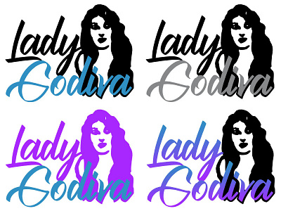 Lady Godiva (Concept Logo 1) branding design logo logo design