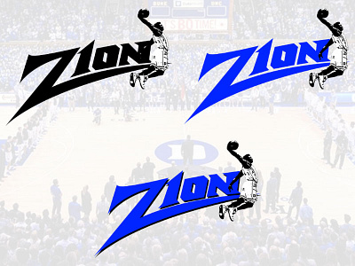Zion Williamson Branding Concept Logo basketball logo blog design design logo logo design vector