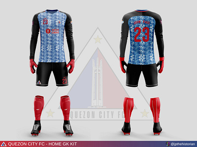 Quezon City FC - Home GK Kit football club football jersey football kit soccer jersey soccer kit sports branding