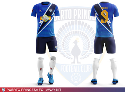 Puerto Princesa FC - Home Kit football club football jersey football kit soccer jersey soccer kit sports branding