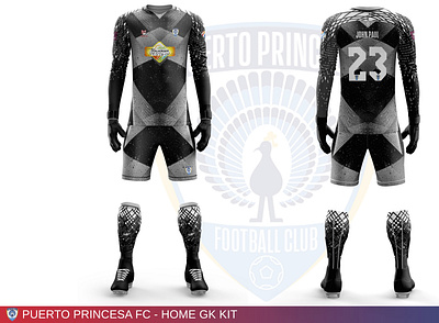 Puerto Princesa FC - Home GK Kit football club football jersey football kit soccer jersey soccer kit sports branding