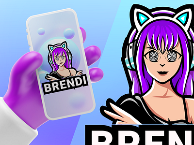 brendi ai logo game