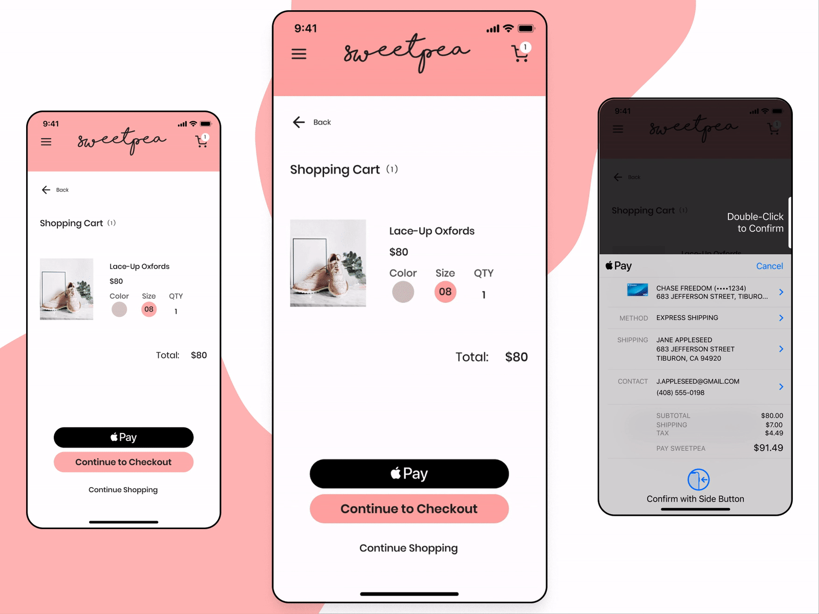 Daily UI #046 checkout process daily ui 046 daily ui challenge ecommerce fashion invoice invoice design mobile app design ui design