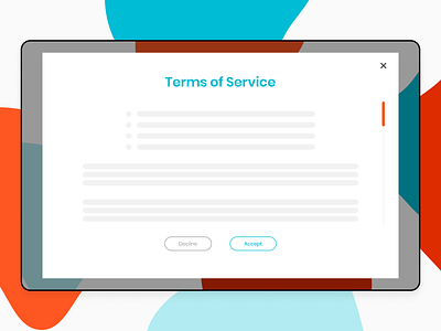 Daily UI #089 agreements daily ui 089 daily ui challenge form design terms terms and conditions terms of service terms of service page terms of service ui website design