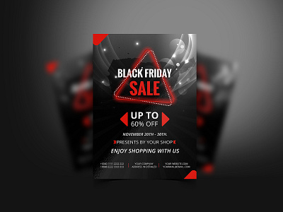 Black Friday  Sales flyer