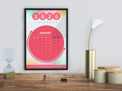 Wall Calendar 2020