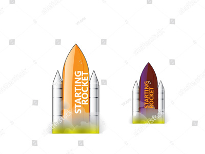 Rocket Carrier Texture & Logo Vector Art atmosphere booster earth falcon fly fuel orange power rock shuttle spacecraft spacex