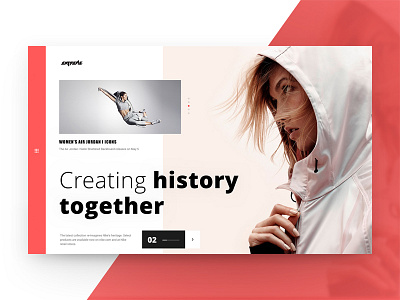 Extrime Store concept ecommerce interface shop sport store style ui ux web website woman