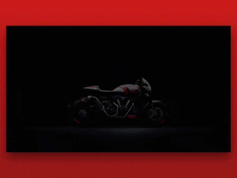Moto Arch ux shop concept design store interaction website web ui gif animation minimal interface grid e-commerce car black bike