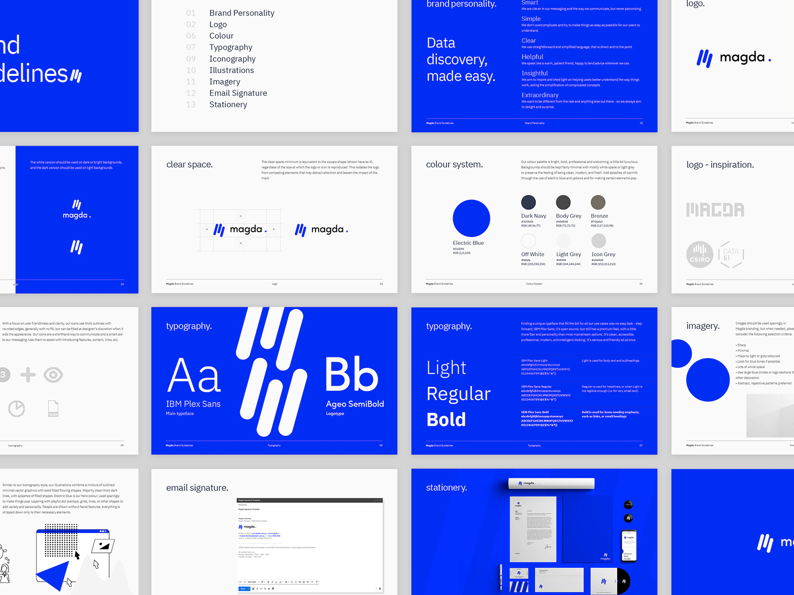 Magda Rebranding - Brand Identity Guidelines by Charlie on Dribbble