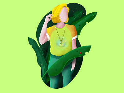 Jungle 🐞 🍃iPad Pro design illustration