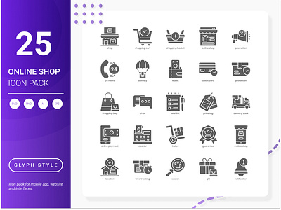 Online Shop Icon Pack