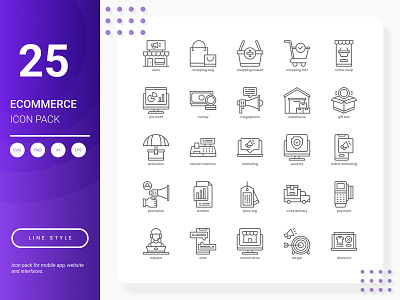 Ecommerce Icon Pack