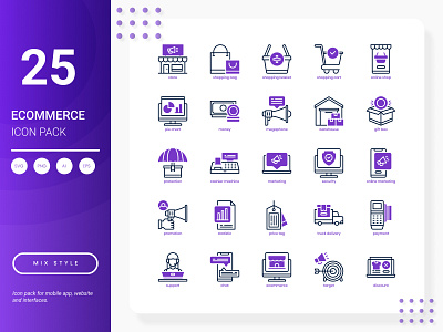 Ecommerce Icon Pack