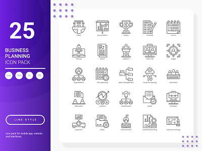 Business Planning Icon Pack