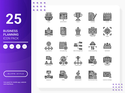 Business Planning Icon Pack