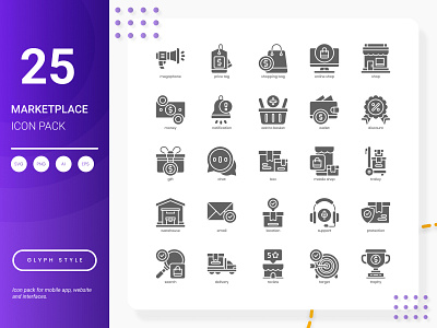 Marketplace Icon Pack mob