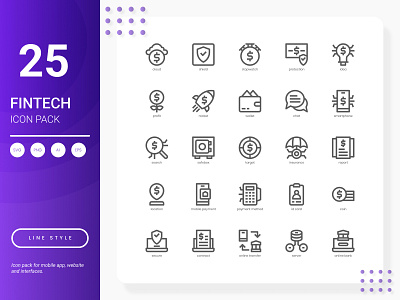 Fintech Icon Pack