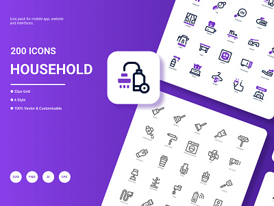 Household Icon Pack