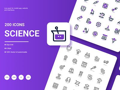 Science Icon Pack