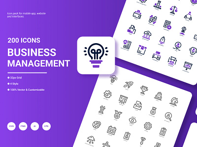 Business Management Icon Pack accounting business commerce communication competitive development discussion finance management marketing strategy teamwork