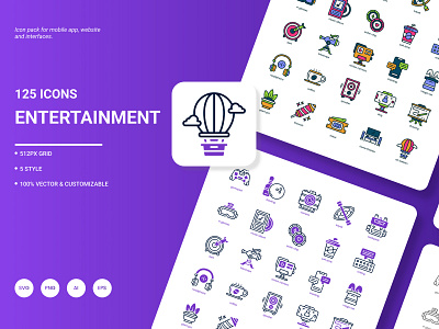 Entertainment Icon Pack