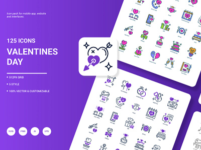 Valentines Day Icon Pack