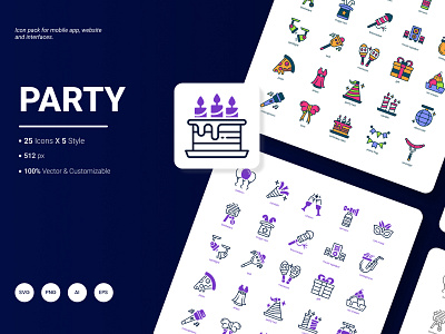 Party Icon Pack