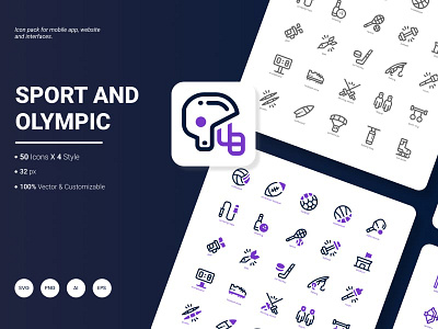 Sport and Olympic Icon Pack