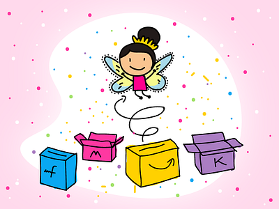 Gives me wings! amazon flipkart illustration koovs myntra online shopping stick figure wings
