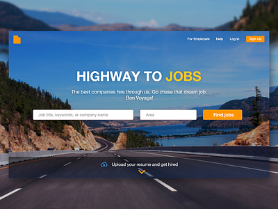 Jobs employer find highway job portal jobseeker landing page vacancies web work