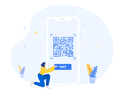 QR Payment Illustration