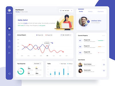 Analytics Dashboard UI