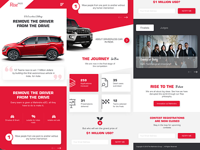 Rise Prize Responsive Mobile Design concept design design concept ui design mobile design techm mobile design mobile responsive responsive design riseprize ui ui design user interface