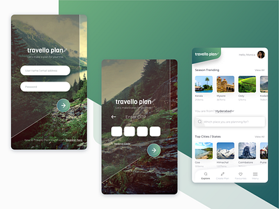 Travel Application Concept application concept planner app travel travel app travelling trip trip app trip planner ui app ui design user experience userinterface