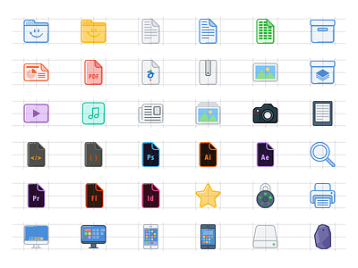 🌟 DirectFolder Icons color direct folder icon icons