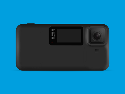 [Concept] GoPro Explorer Phone adobe adobexd camera concept gopro illustration phone vector xd design