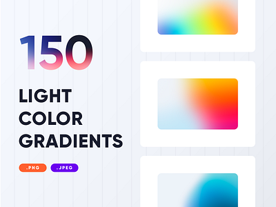 150 Light Gradients Collection - PNG abstract abstract background abstract texture background bundle color colorful design exotic gradient gradient background graphic holo holographic light gradient texture unique vibrant wallpaper
