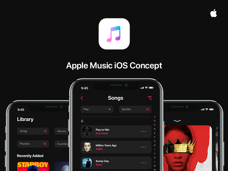 Download Apple Music Ios Concept By Asylab On Dribbble