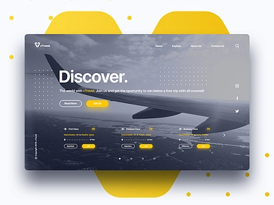 Landing Page Travel app free graphic design landing landing page psd travel ui uiux user interface