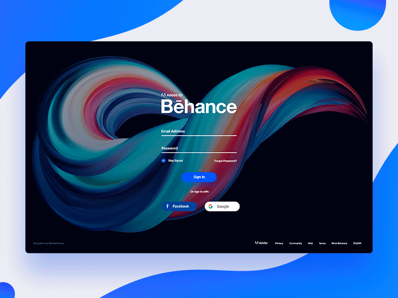 Behance App Redesign behance redesign freebie graphic design uiux user interface behance app ui psd free