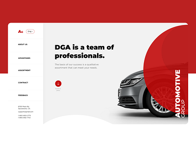 DgA Company design interaction interfaces ui user interface web web design website