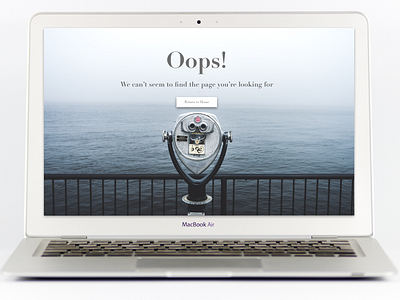 404 Land Page v.2 adobe code design designer error error 404 error page lost oops ui ui ux ui ux design ui deisgn uidesign uidesigner uiux web web design webdesign